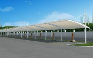 柳河县膜结构停车棚