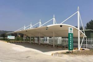 柳河县膜结构停车棚